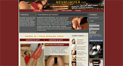 Desktop Screenshot of nevaljalica.com
